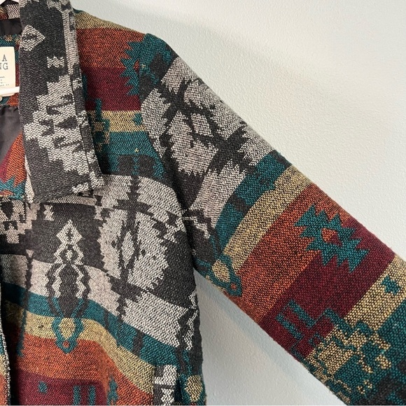 Billabong Multicolor Patterned Blazer - Picture 6 of 12